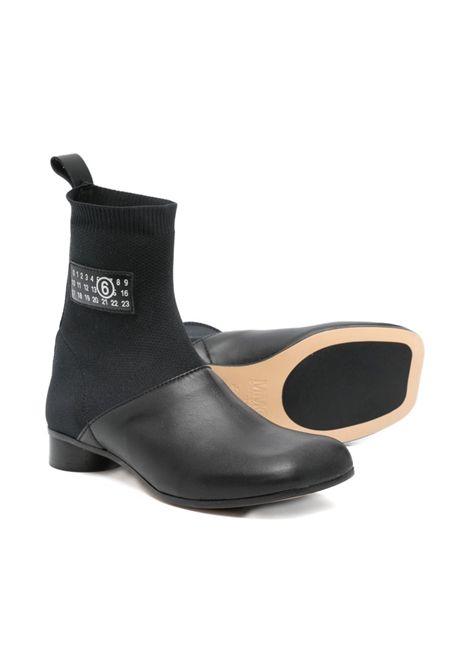 Stivaletti in pelle MM6 KIDS MAISON MARGIELA | 809801